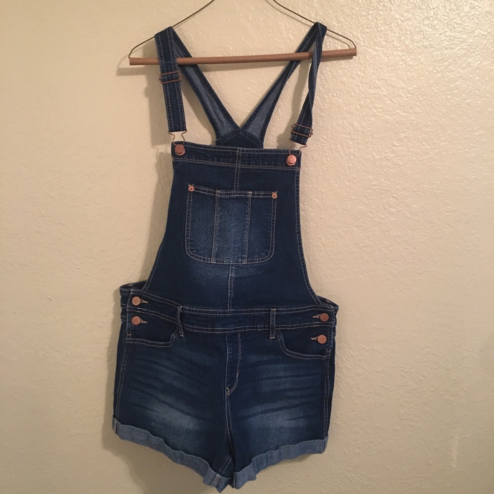 Denim shorts Overalls